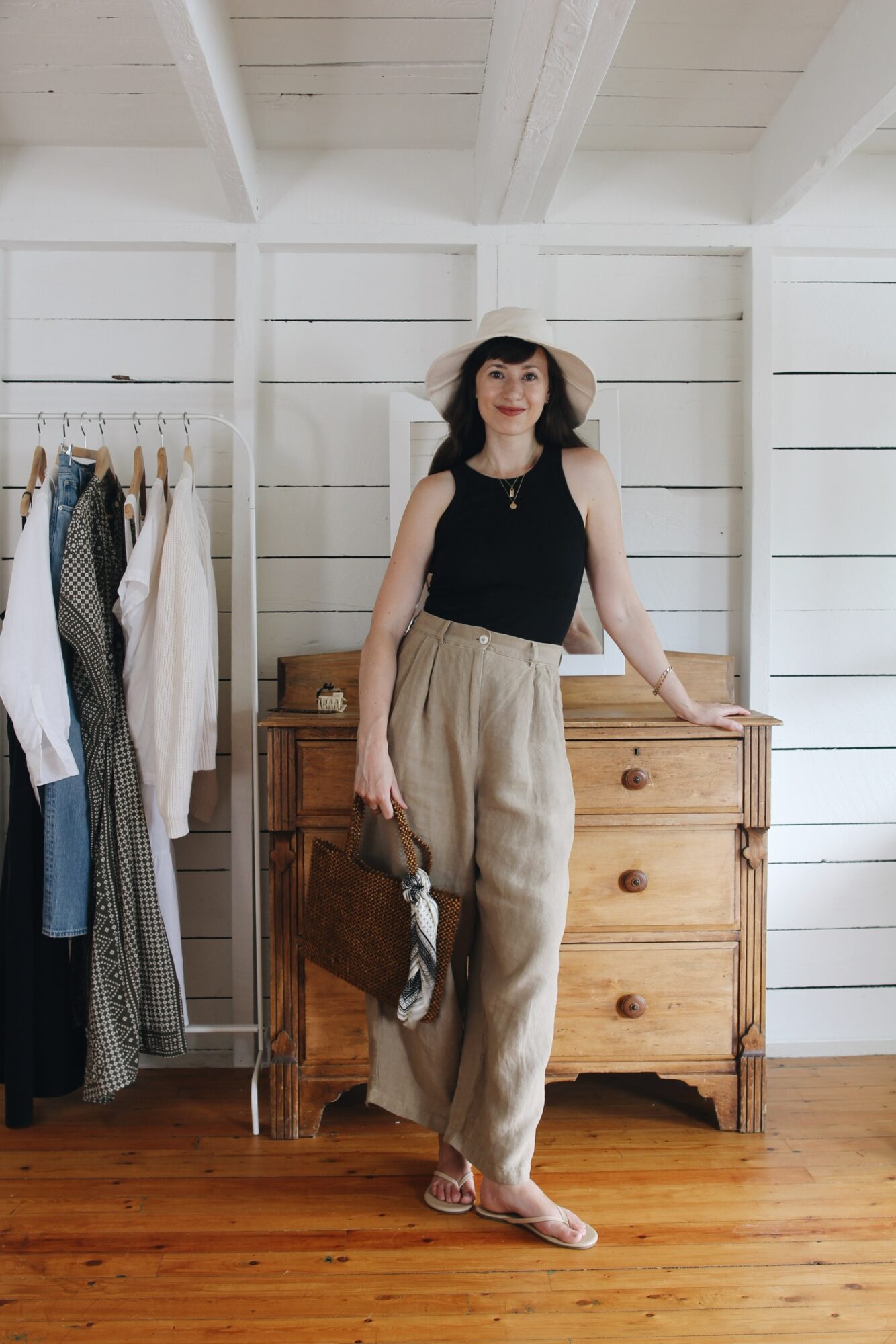 Here's Exactly What to Wear With Linen Pants