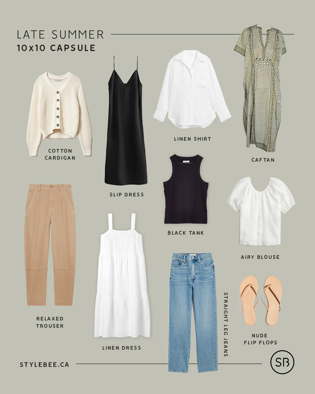 SUMMER CAPSULE WARDROBE 2022  MINIMAL WARDROBE STAPLES & OUTFIT STYLING 