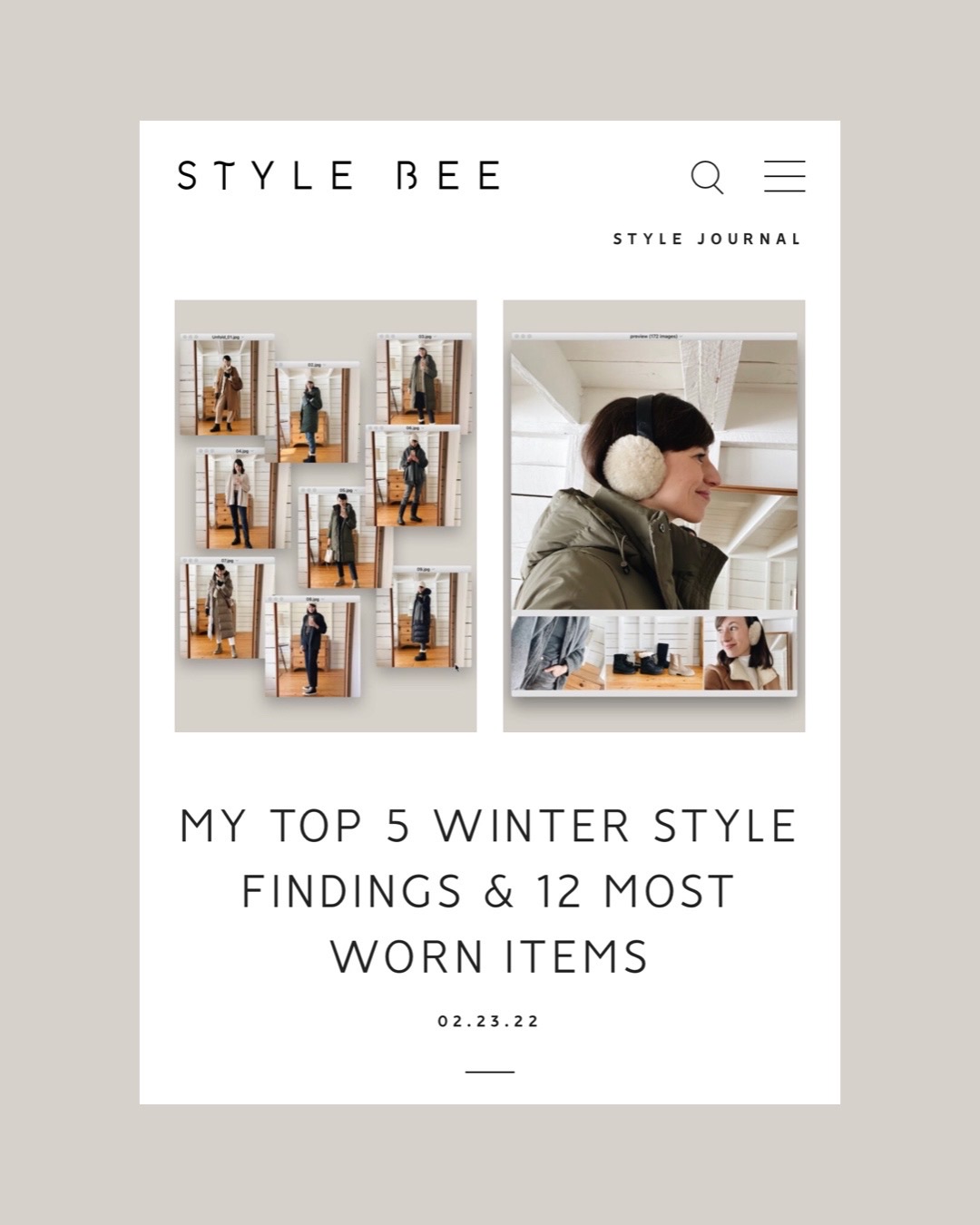 STYLE. BEE - TOP 12 BLOG POSTS OF 2022