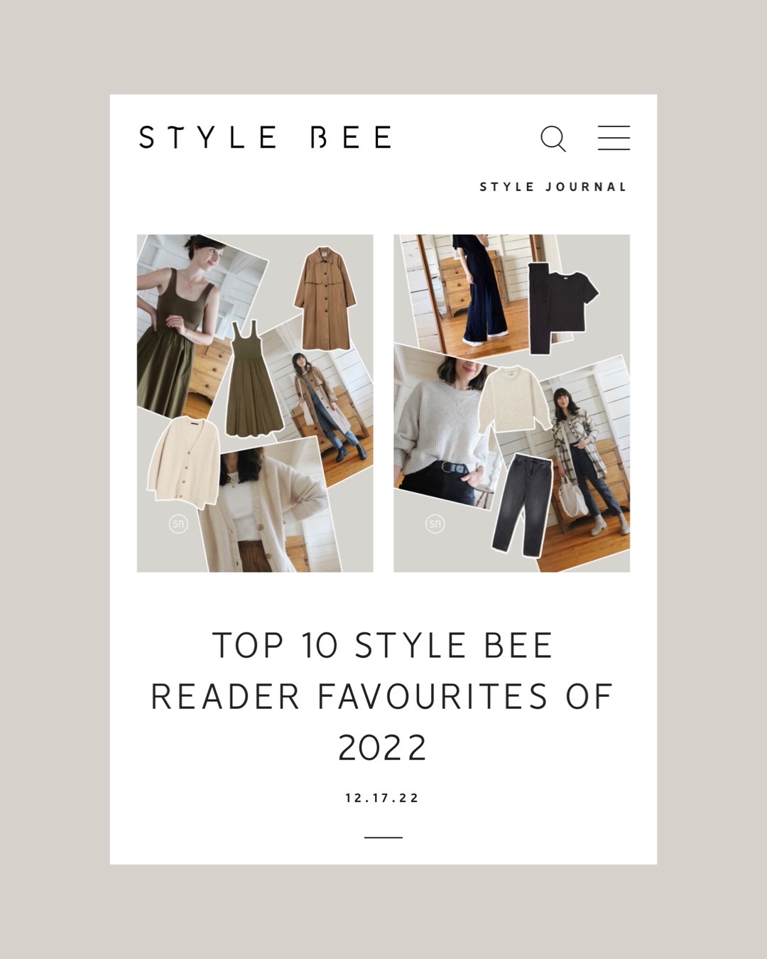 TOP 10 STYLE BEE READER FAVOURITES OF 2022