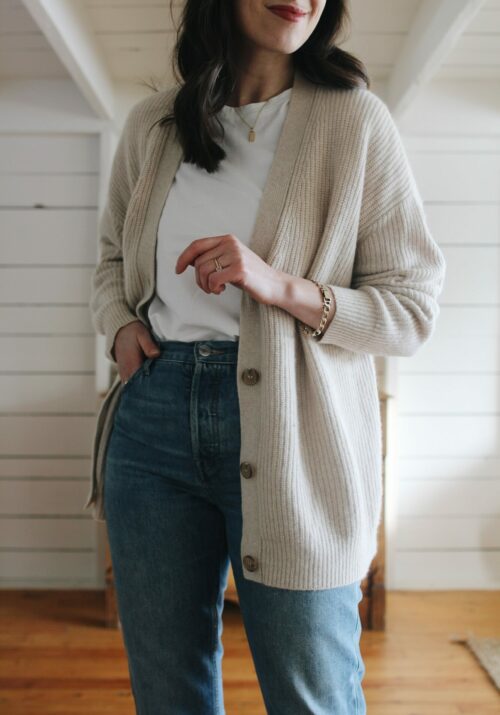 2 YEARS IN THE COCOON CARDIGAN (+ SIMILAR OPTIONS FOR LESS)