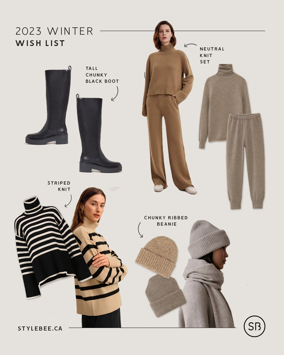 StyleBee - 2023 Winter Wish List