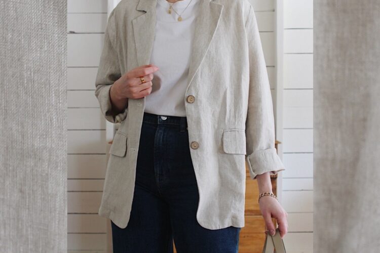 Style Bee - The Linen Blazer - A Spring Staple For Under $100