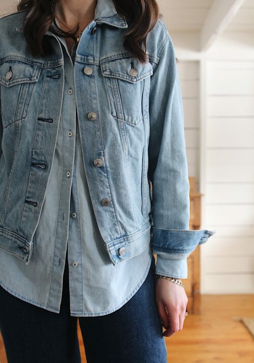 How to style a denim jacket - just in time for spring