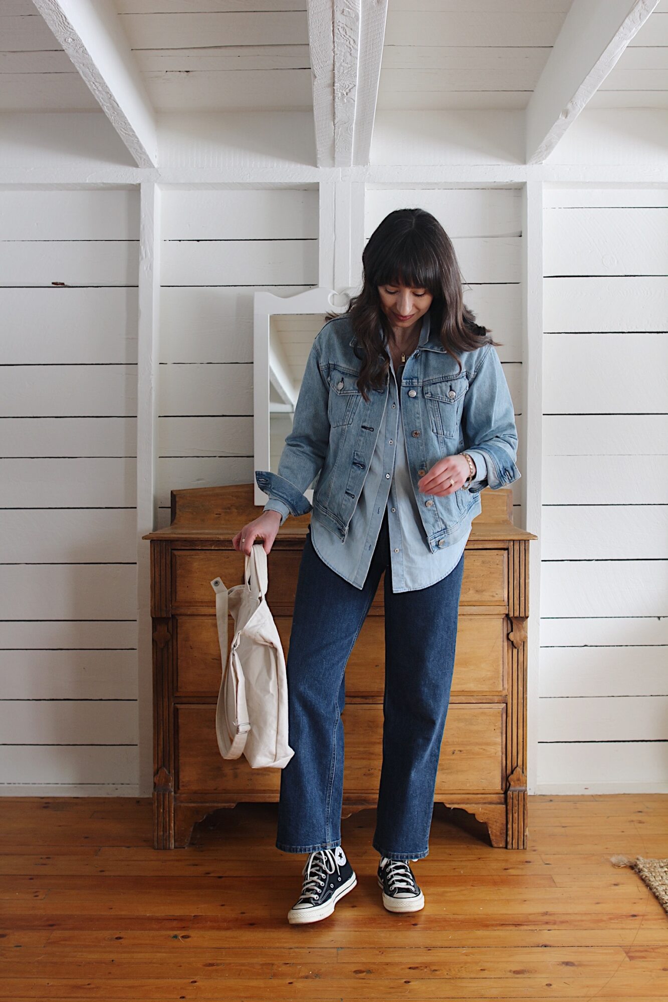 3 Ways to Style Mom Jeans - #AEJeans