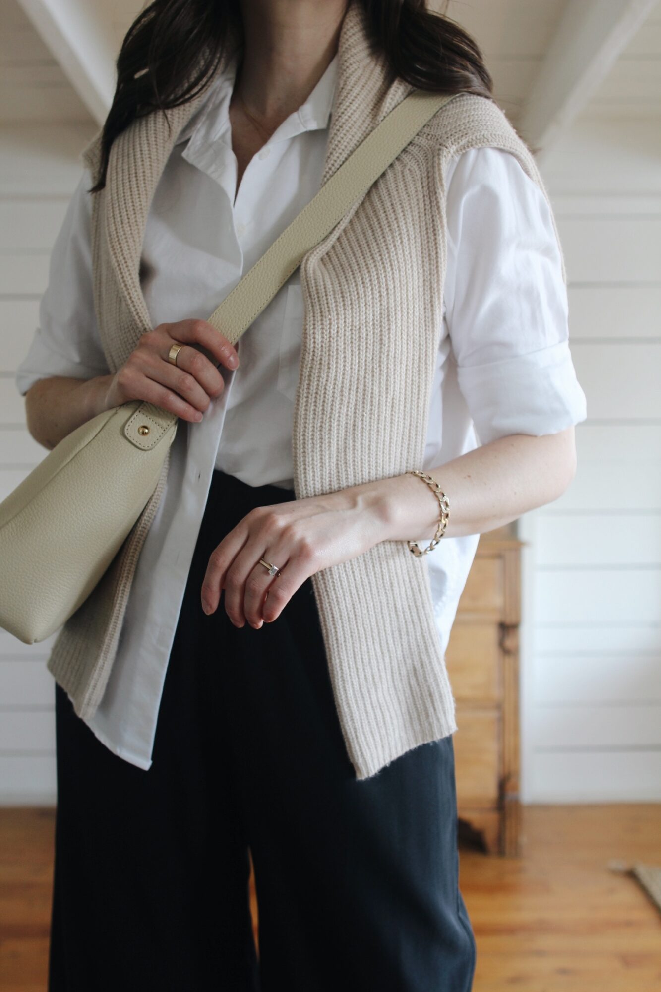 How to Style a Knitted Vest