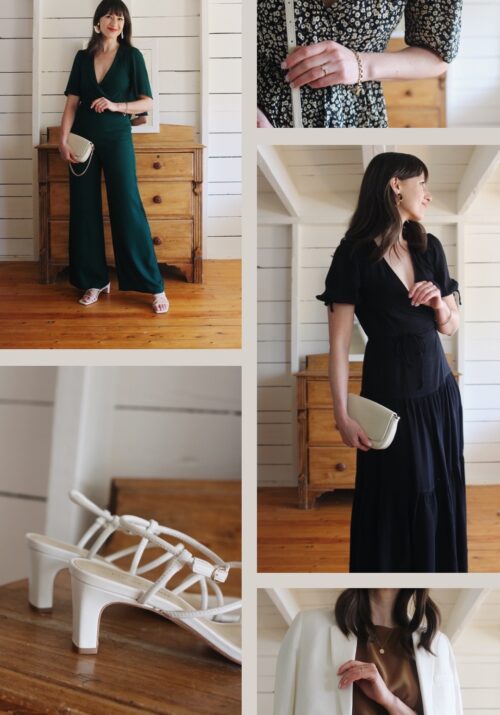 1 BASE - 3 WAYS - BLACK TANK & WIDE LEG TROUSERS