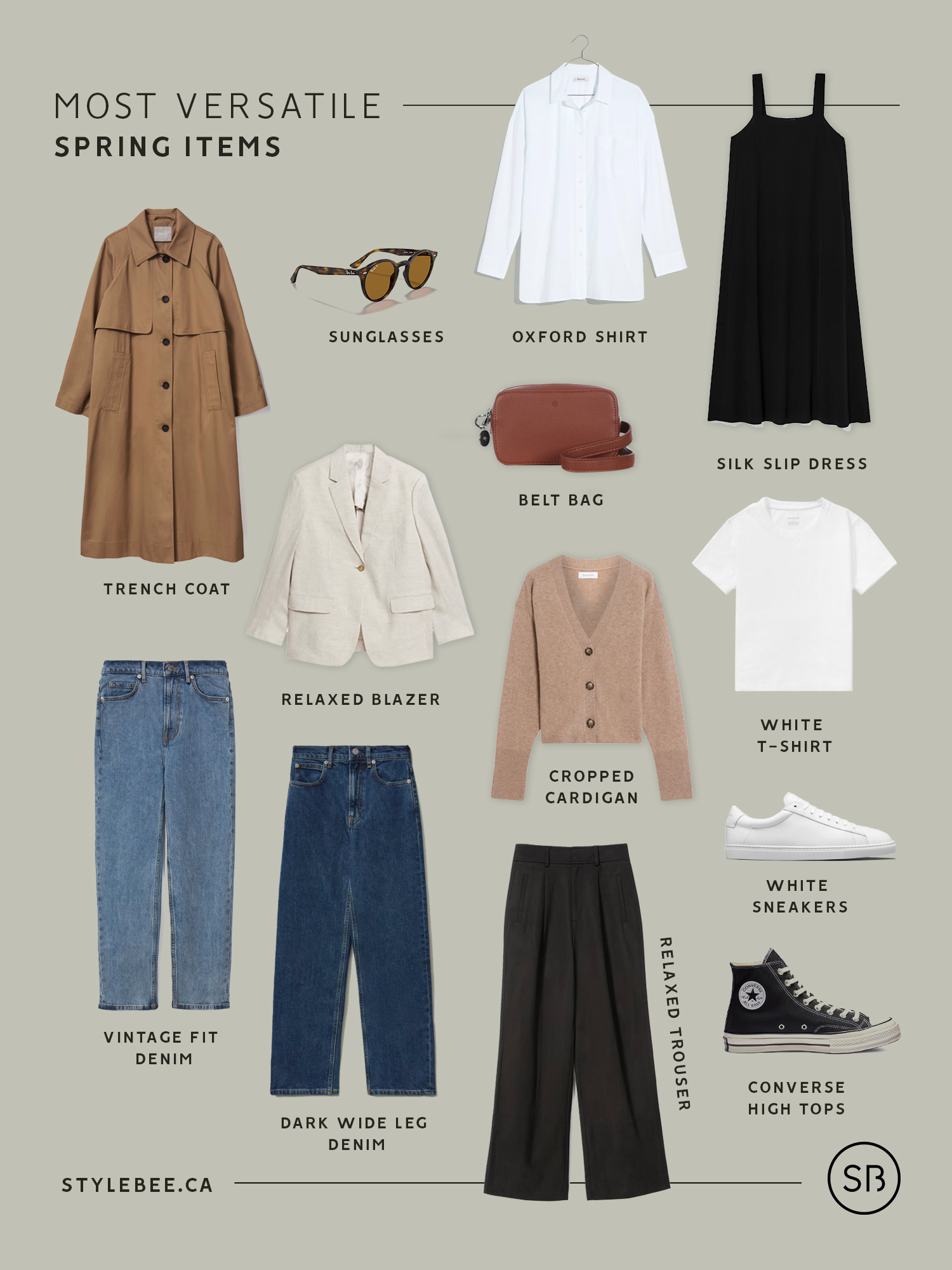 THE MOST VERSATILE ITEMS IN MY SPRING CLOSET