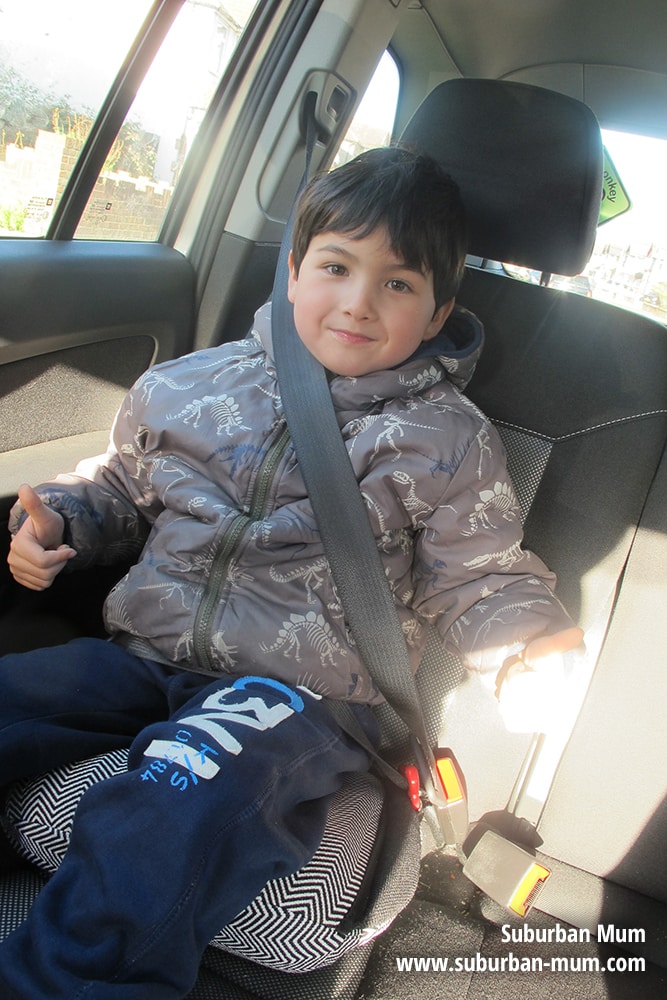 Suburban Mum Bubblebum inflatable car seat review