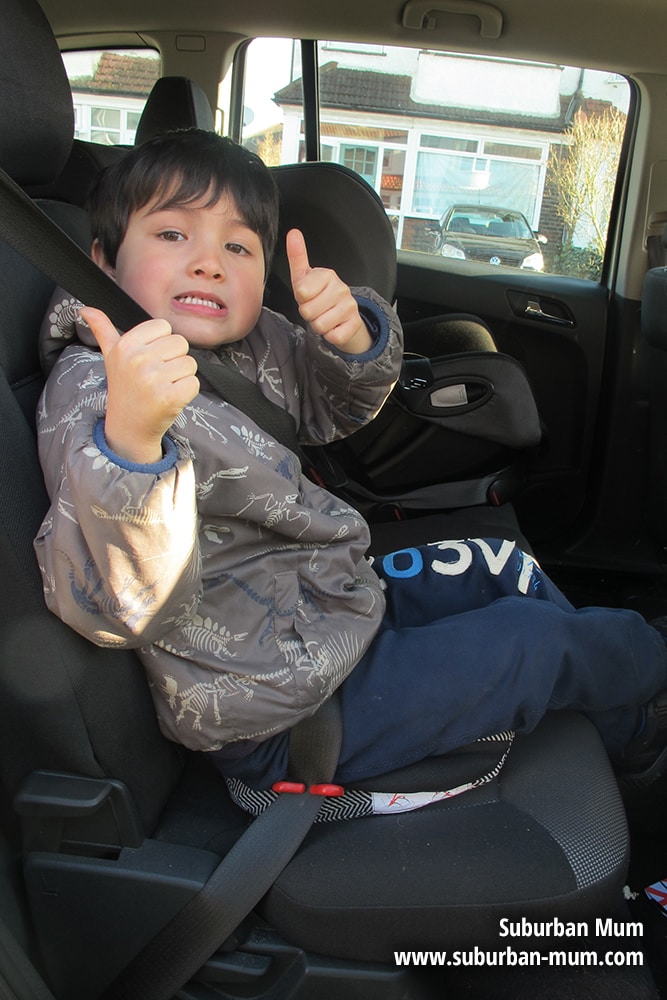 Suburban Mum Bubblebum inflatable car seat review