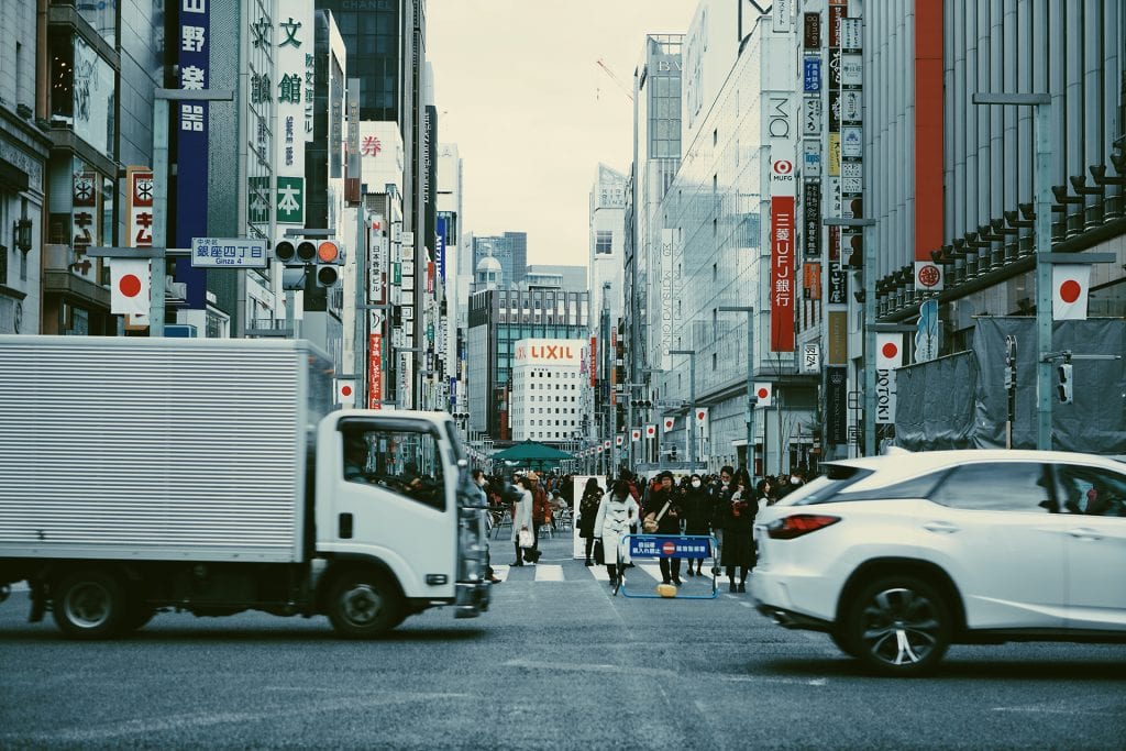 trucks-on-street