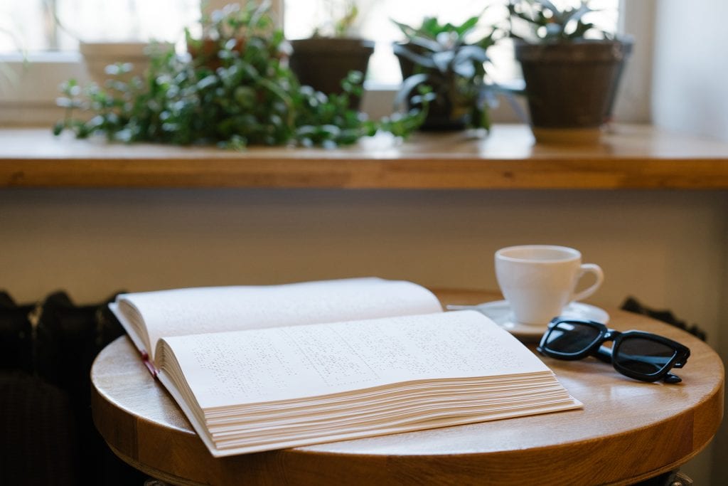 book-on-coffee-table