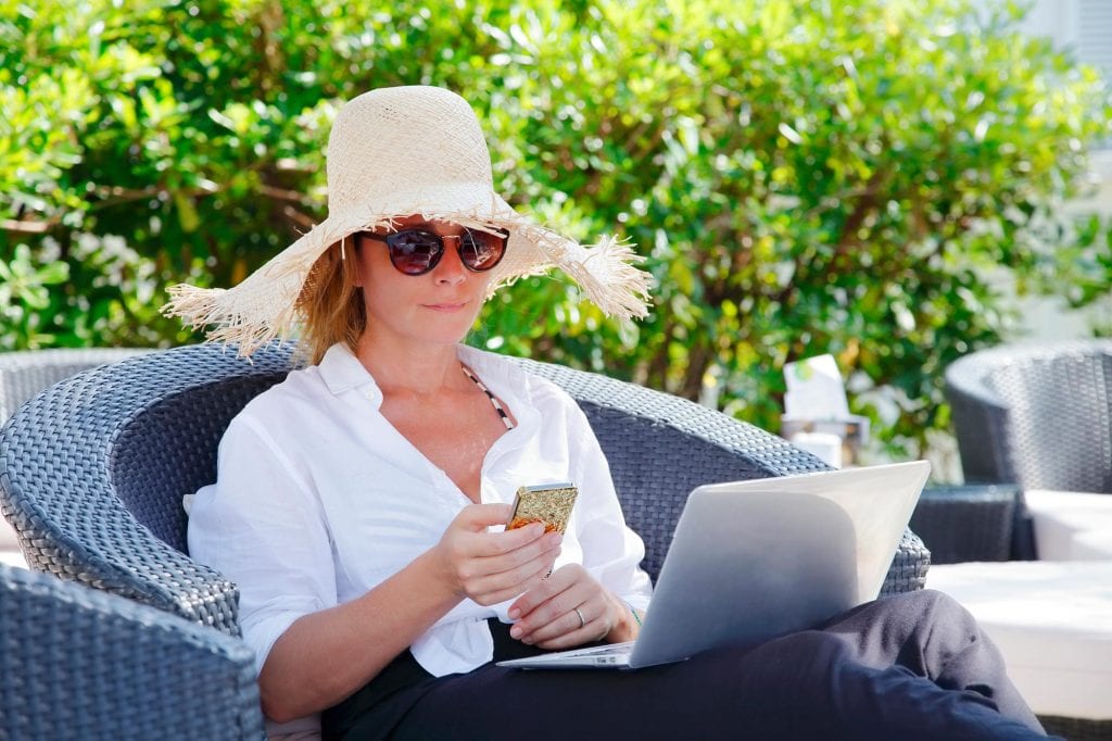 woman-in-garden-reading