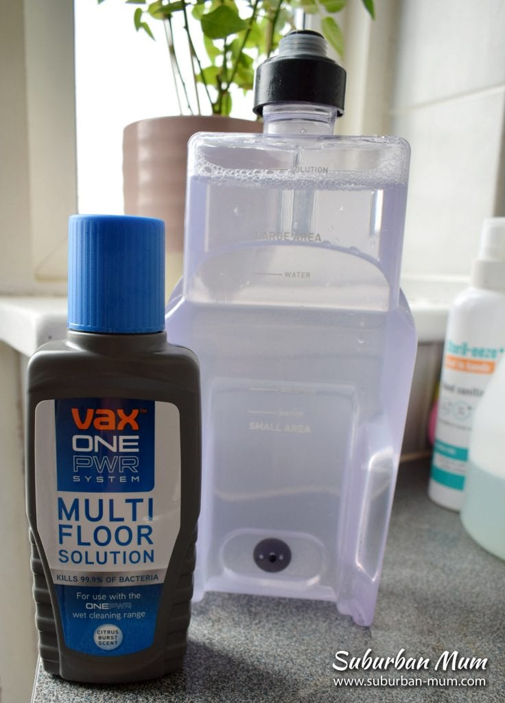 The GHI tries the Vax Glide hard floor cleaner