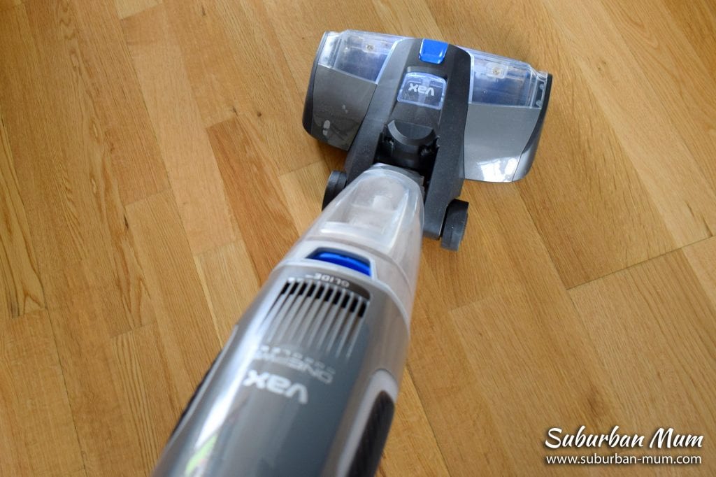 The GHI tries the Vax Glide hard floor cleaner