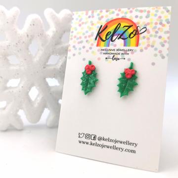 PIC 12 Christmas_Holly_Stud_Earrings_360x