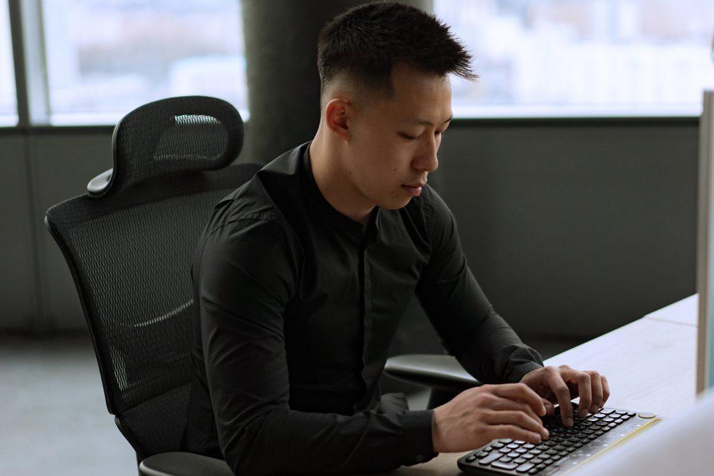 man-working-on-computer