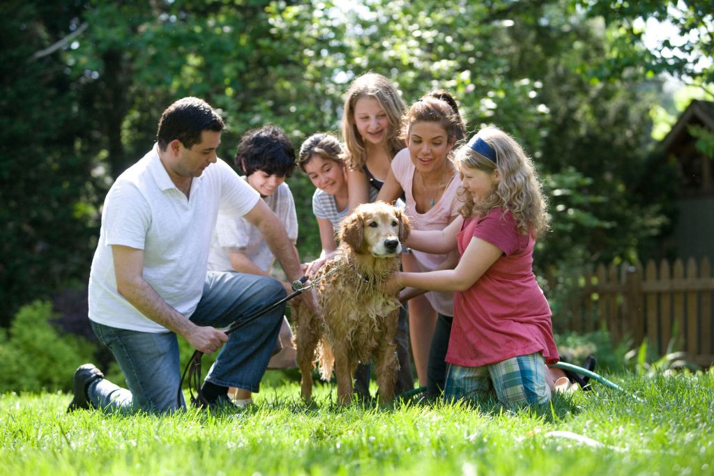 family-with-dog