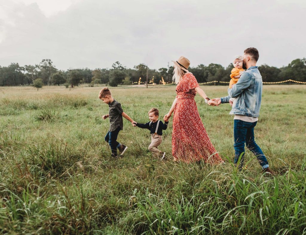 family-in-park