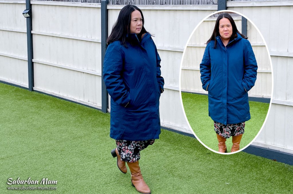 Review: The Lands' End Primaloft 3-in-1 Waterproof Coat | Suburban Mum