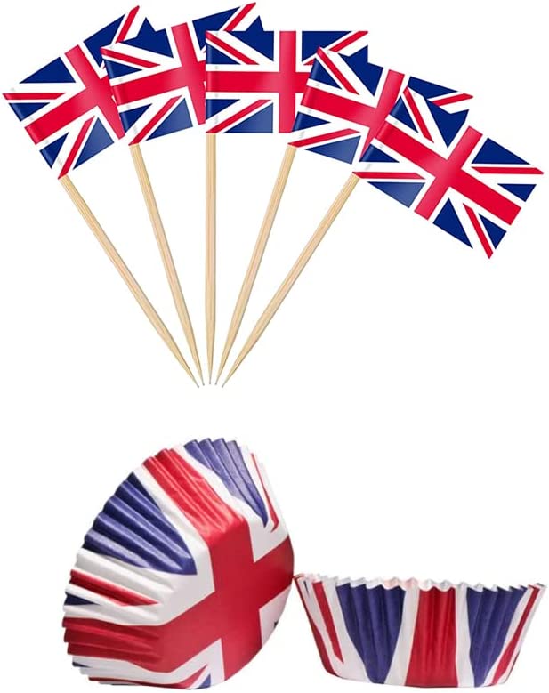 cfab union jack cupcake cases flags