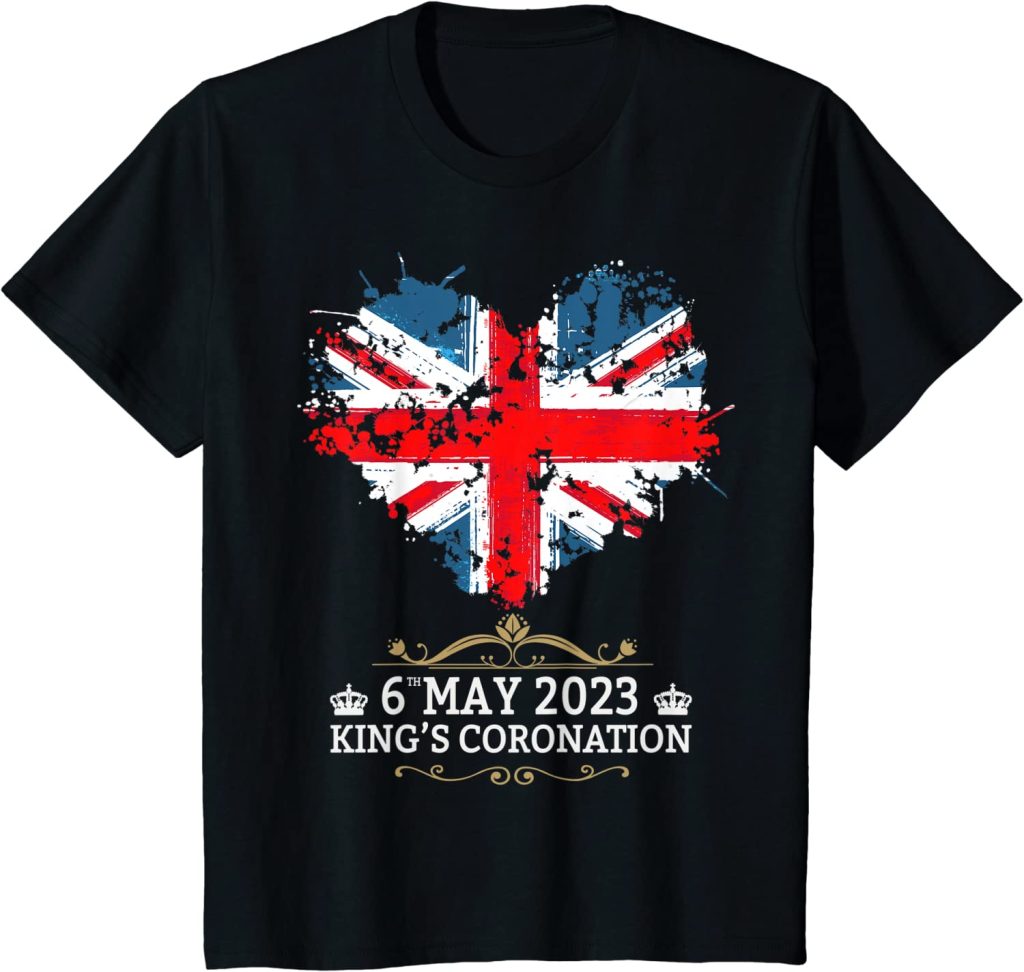 cae union jack heart coronation tee