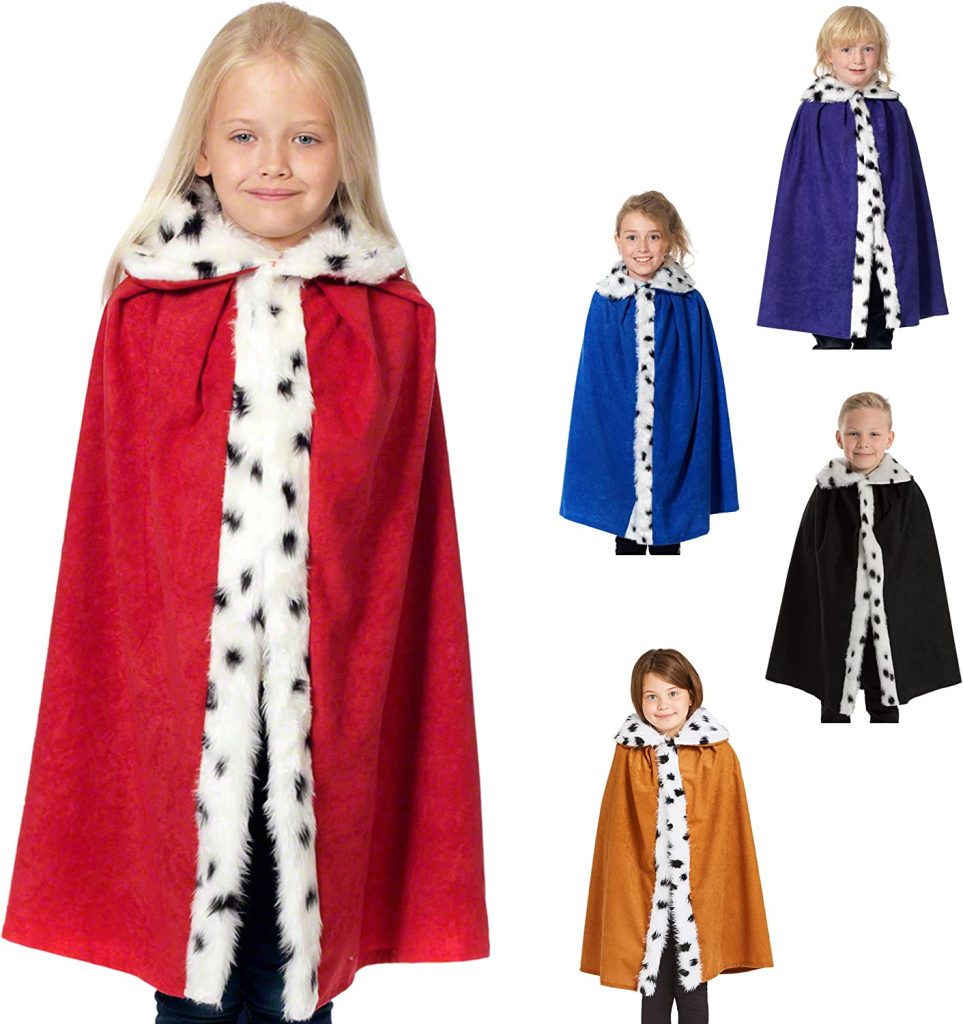 bbbc king queen cloak for kids