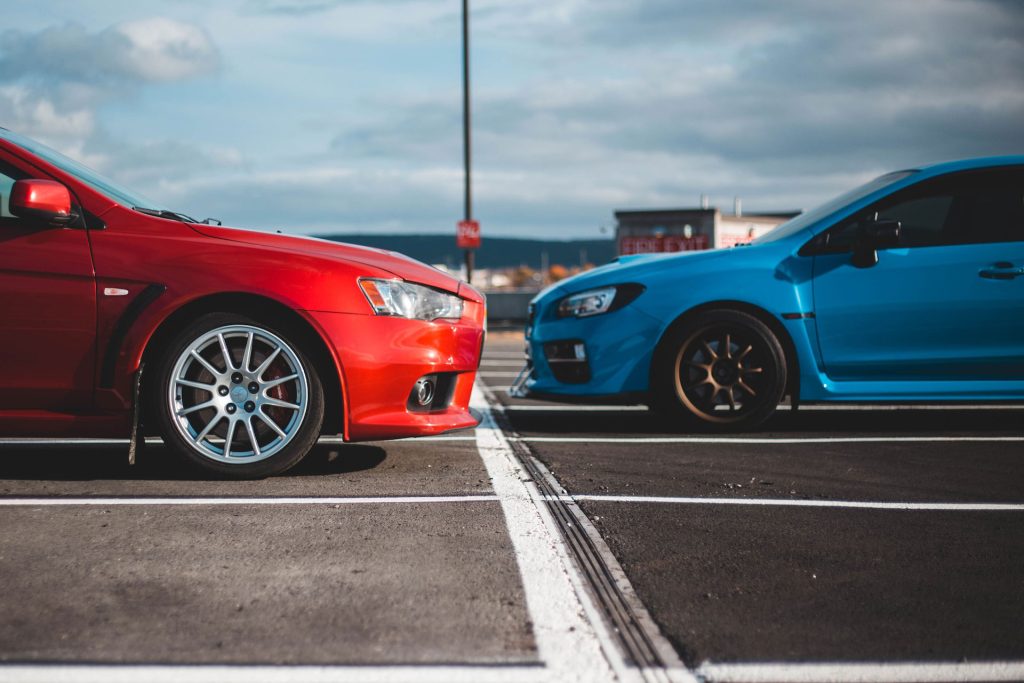 acedf cars in car park