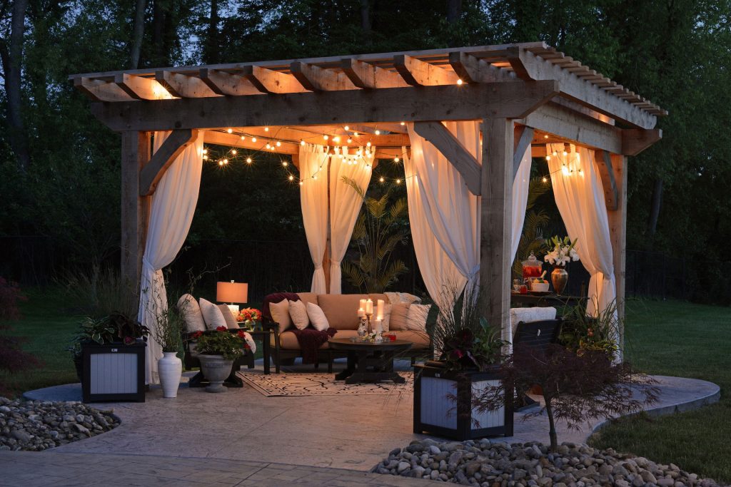 addbbe gazebo string lights