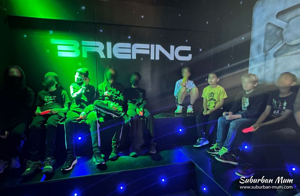 laserquest briefing