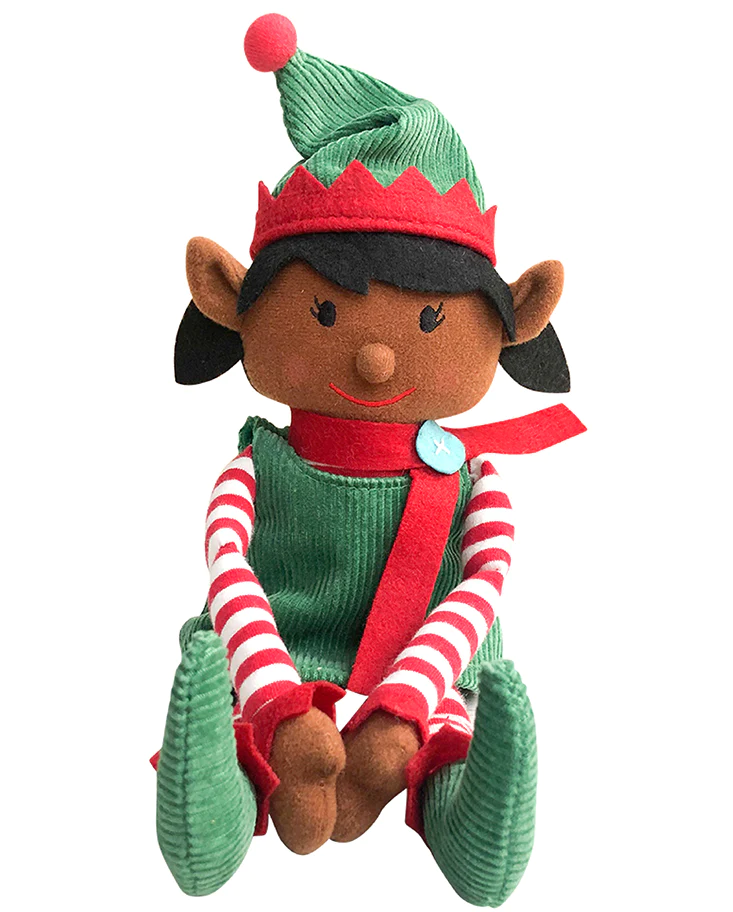 Image Girl Christmas Elf Toy