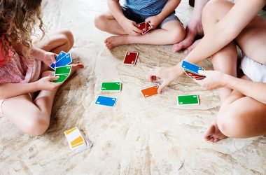 kids playing card games