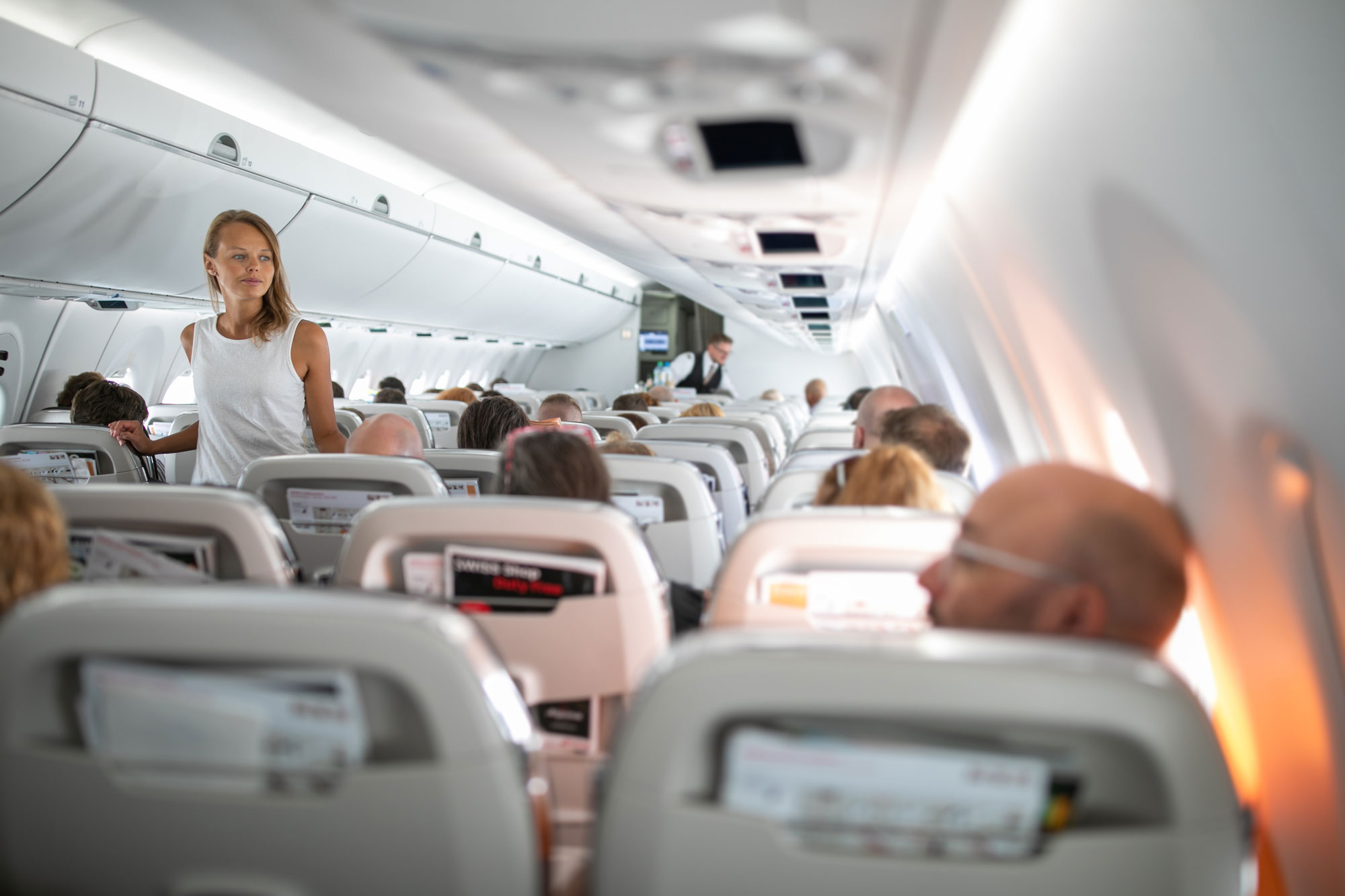 passengers on plane