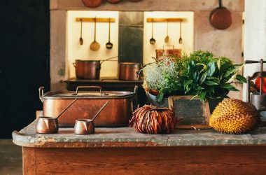 cooking pot in kitchen