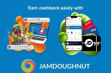 earn cashback easily with jam doughnut ()