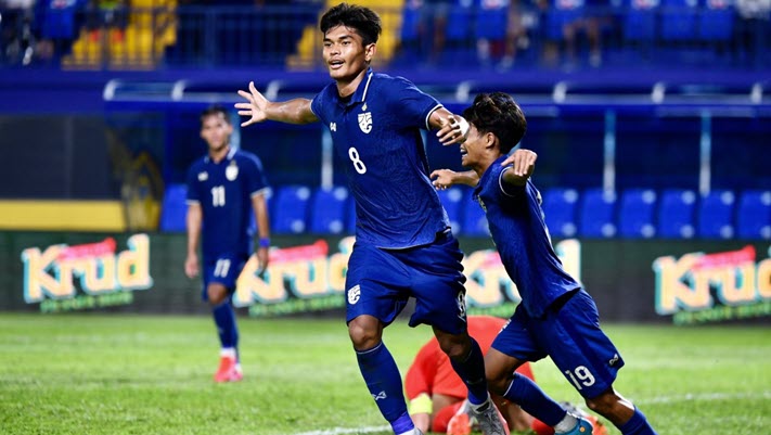 U-23 ทีมชาติไทย 3-1 สิงคโปร์