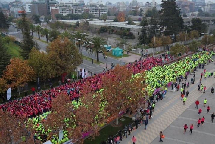 Corrida Reebok Versus Run 10K se realizará por segunda vez en Chile