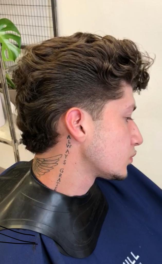 corte de pelo hombre mullet