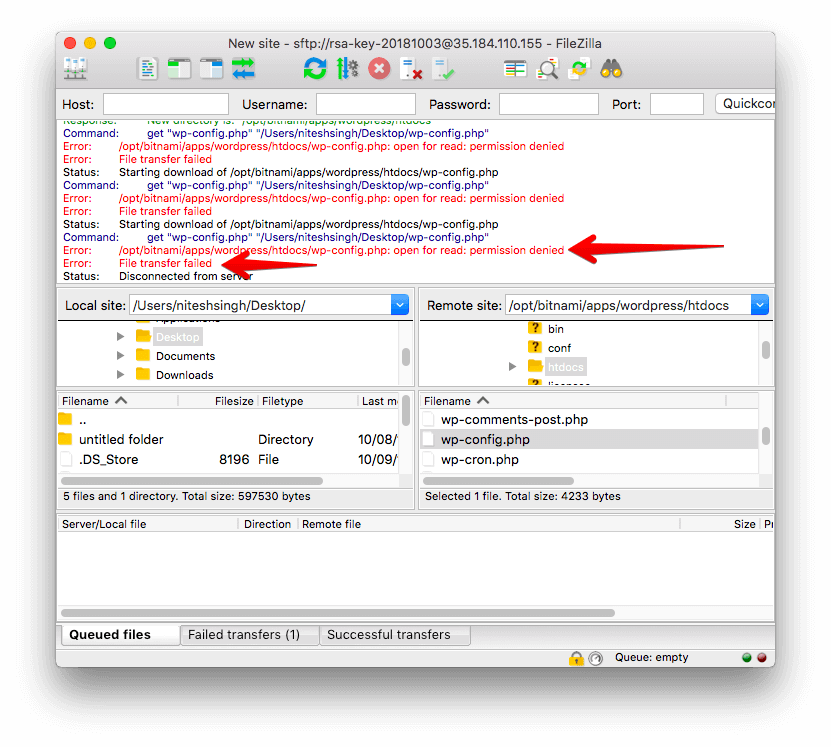 google cloud vm ftp server