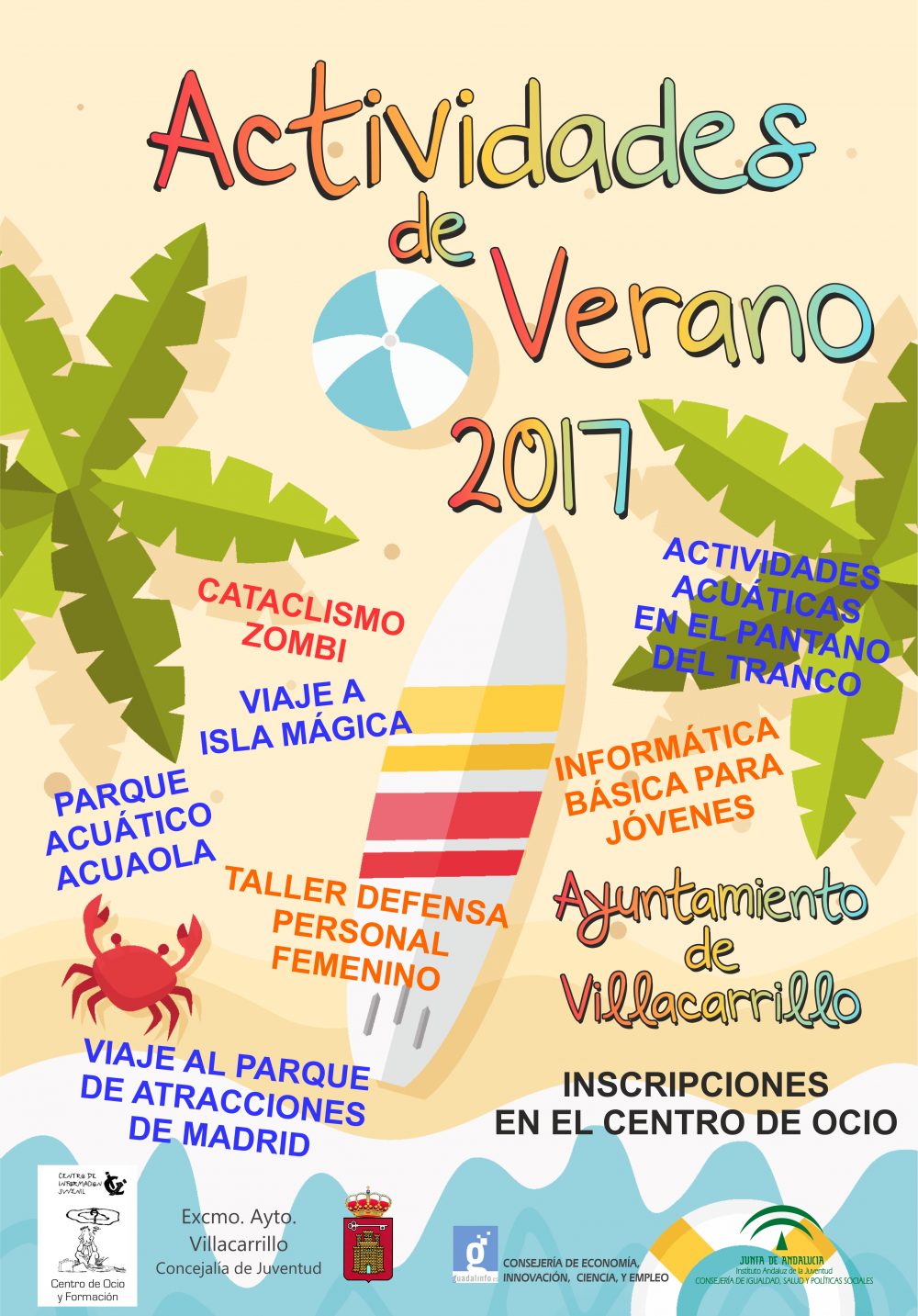 Actividades de verano. Taller animación y tiempo libre, animación y