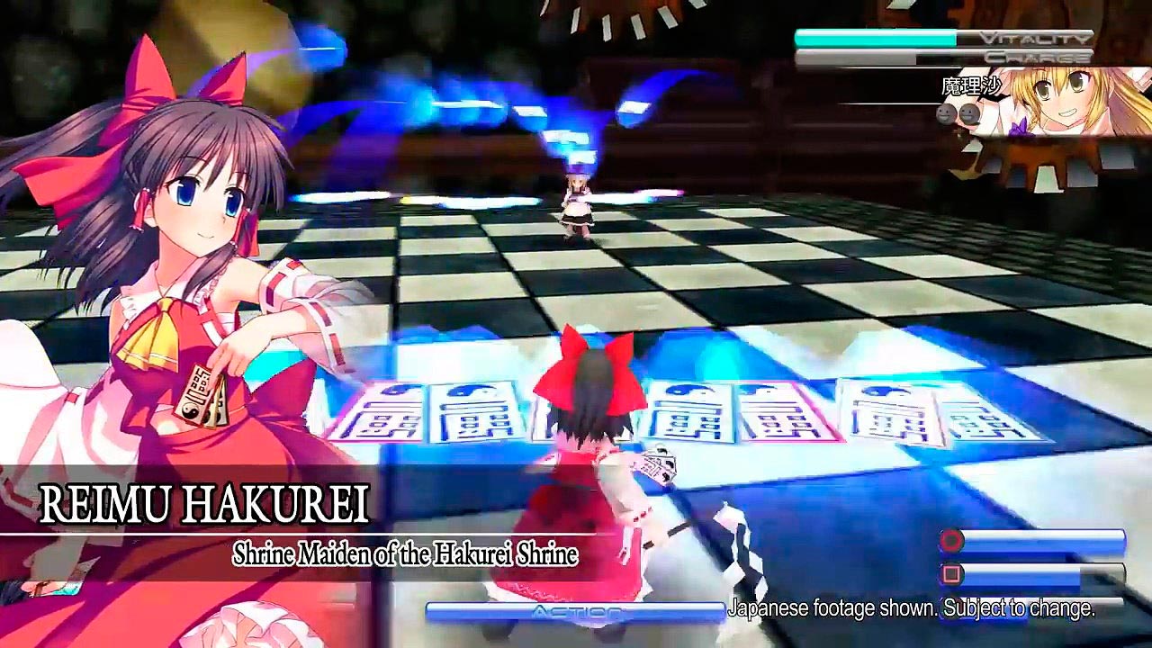 TOUHOU KOBUTO V BURST BATTLE sur PSVR