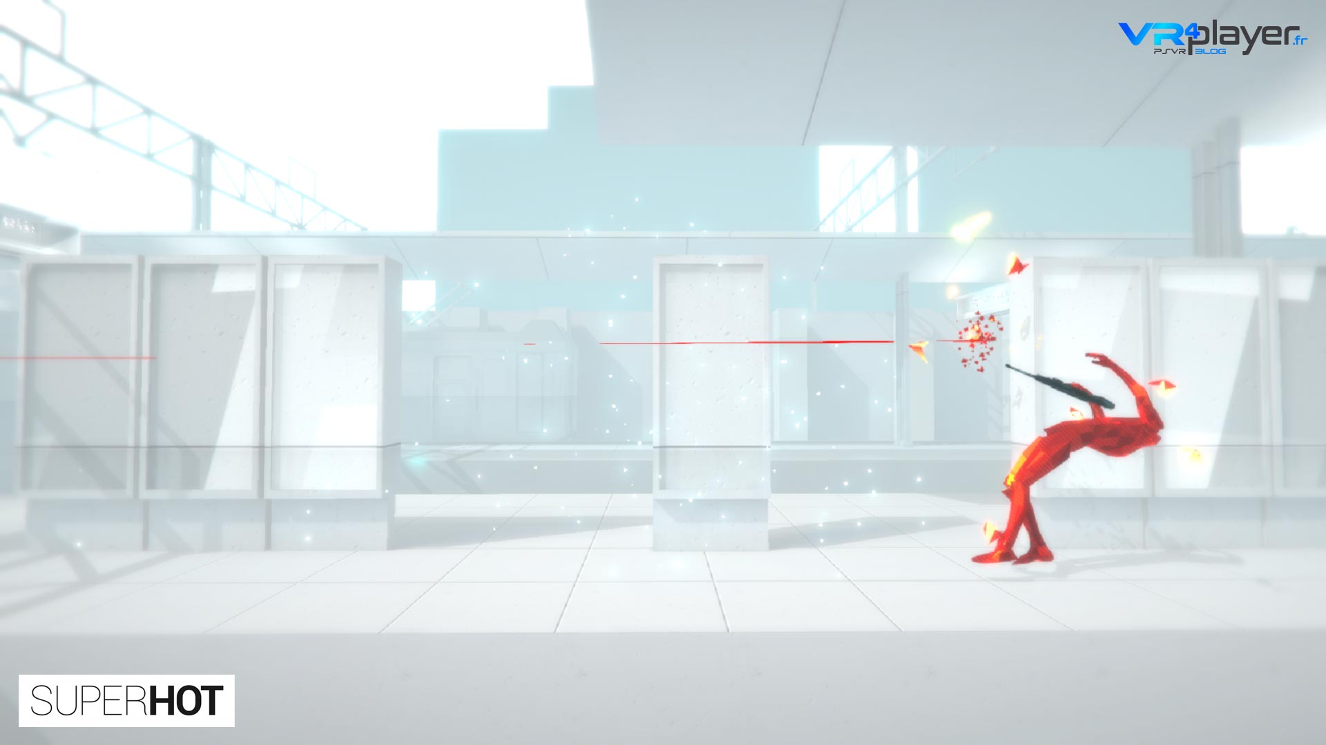 Superhot VR sur Playstation VR