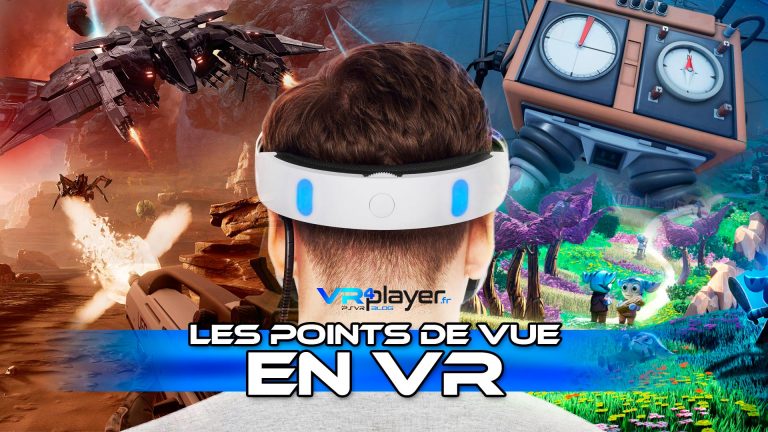 Playstation VR, les différentes vues en VR