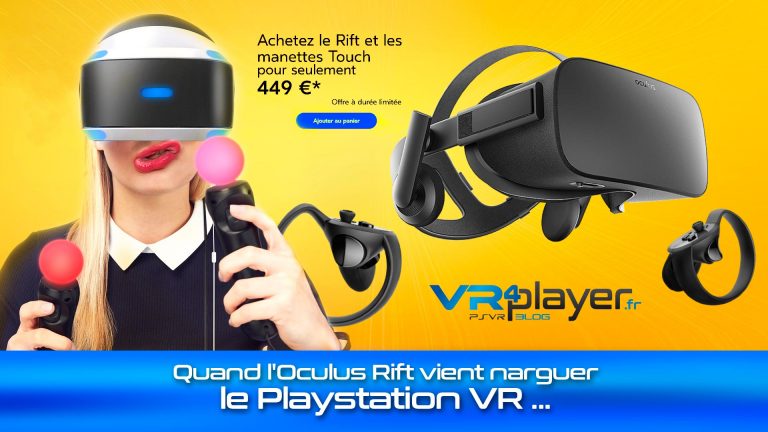 Oculus Rift et Playstation VR