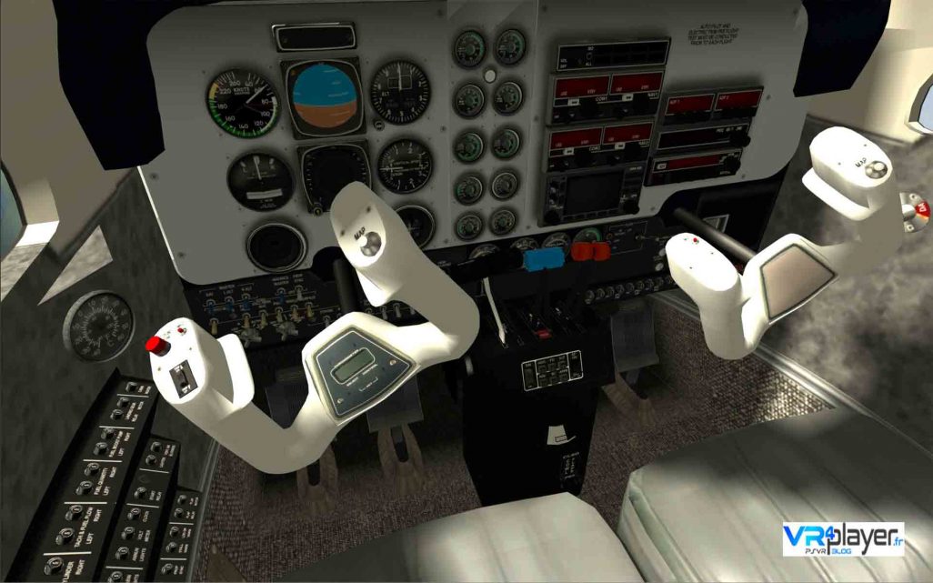 VR Flight Simulator sur PSVR