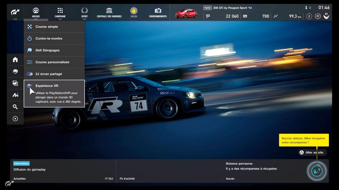 Gran Turismo Sport : Que vaut le mode PlayStation VR de GT Sport ?