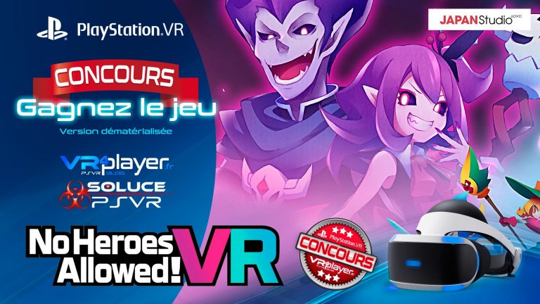 No heroes allowed ! Concours, gagnez le jeu sur VR4player.fr