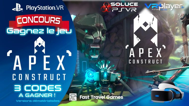 Apex Construct Gagnez le jeu avec VR4player et Soluce PSVR Concours