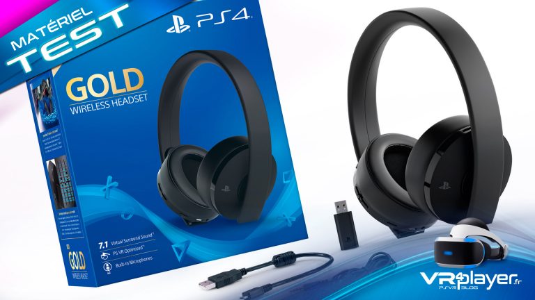 casque audio sony ps4 gold vr4player psvr ps4