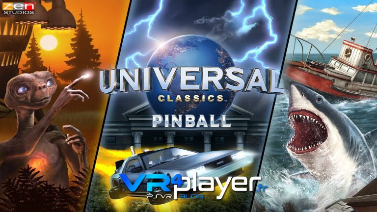 Pinball FX2 VR Universal Classics Pinball PSVR vr4player.fr